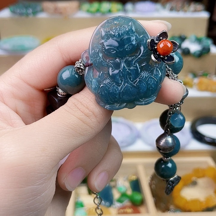 翡翠未镶嵌手链手链