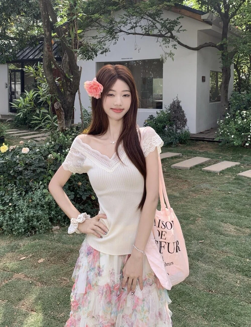 气质百褶温柔风吊带裙时尚套装甜美百搭少女风法式艺术套装