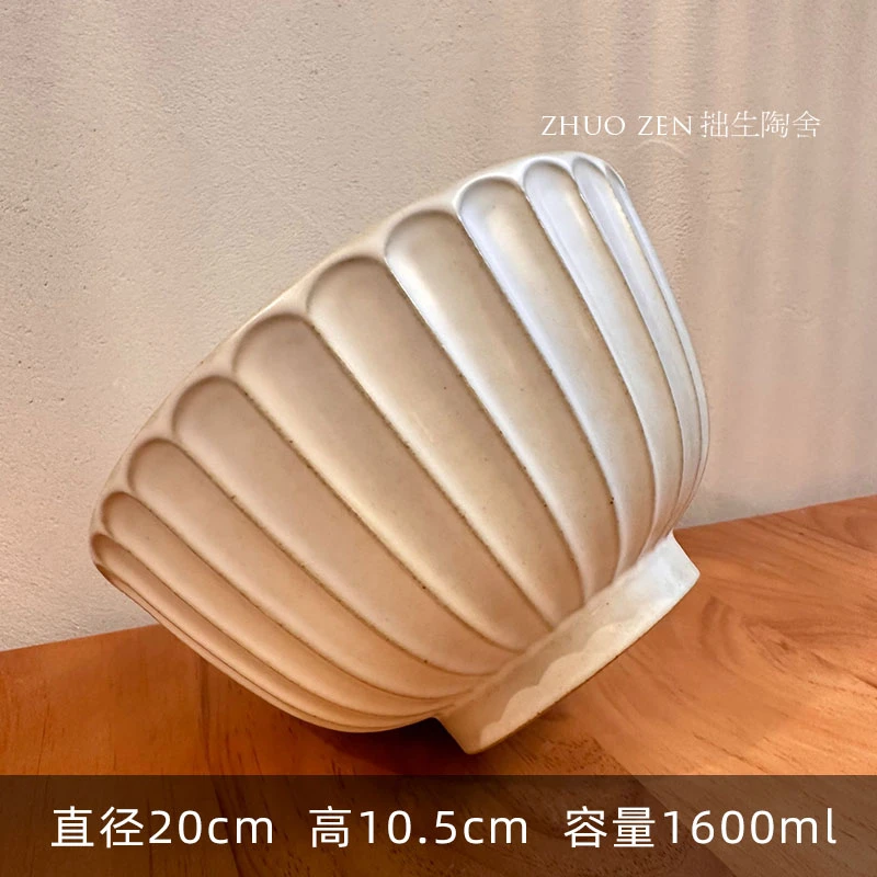 《雾里 Hand Work》浮雕 大汤碗