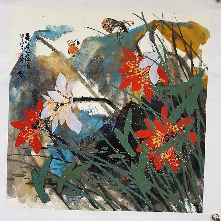 国画李文峰的作品