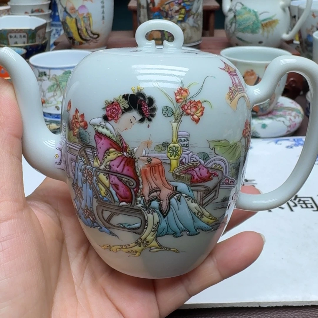 景德镇手工手绘展示