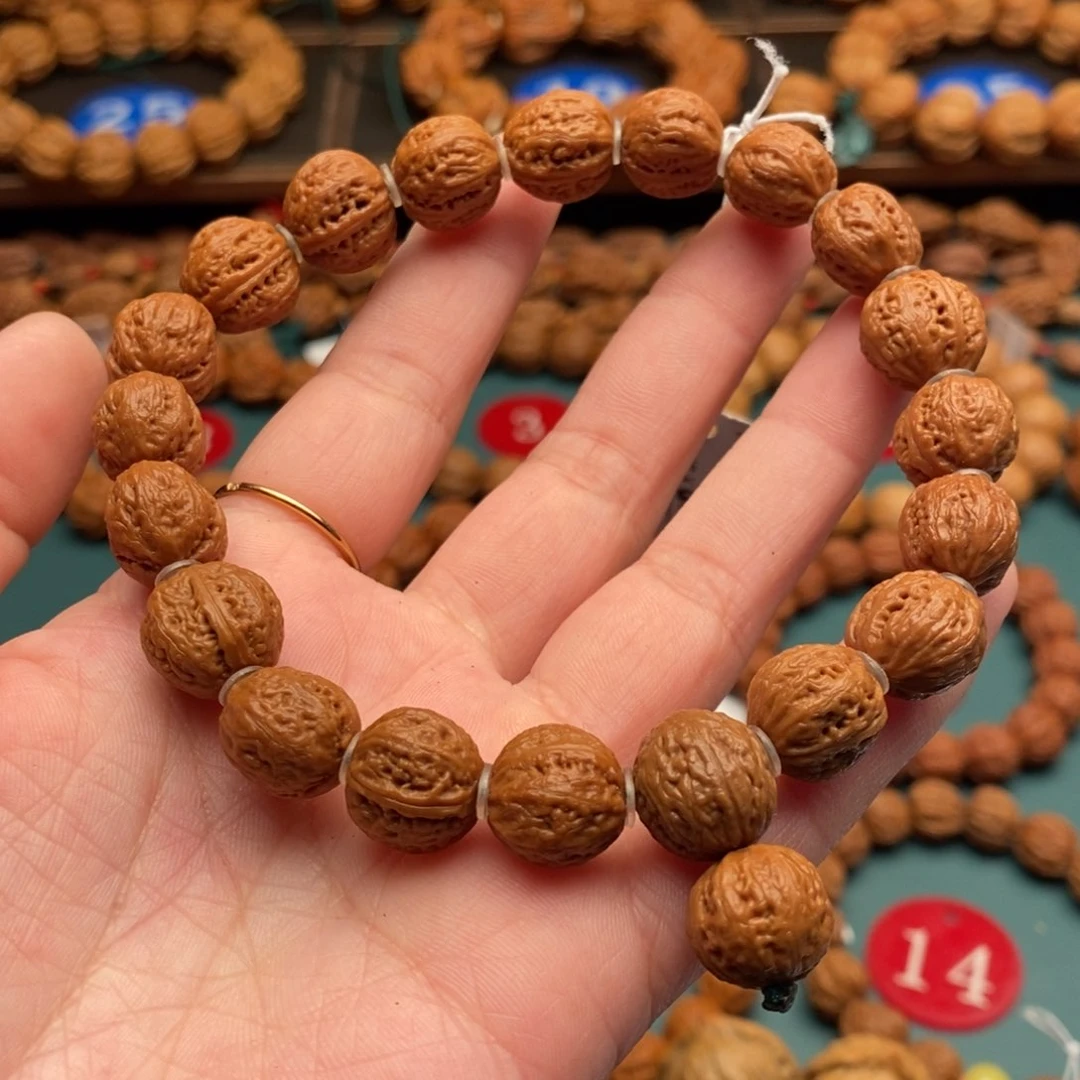 文玩核桃手串12尺寸八棱
