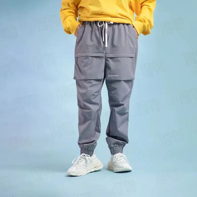 圈A大口袋工装休闲裤 男女同款82580