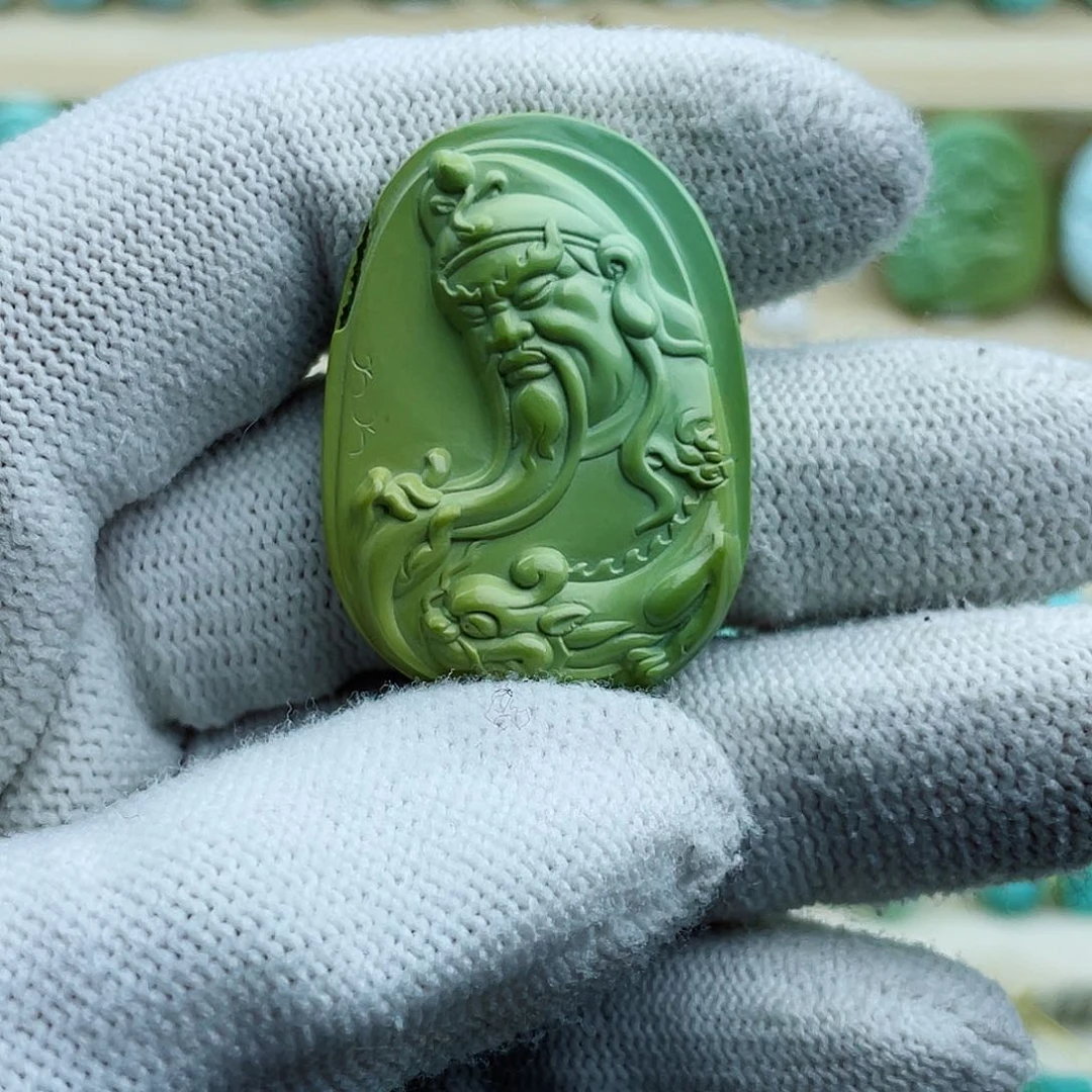 未镶嵌绿松石珠宝奇石