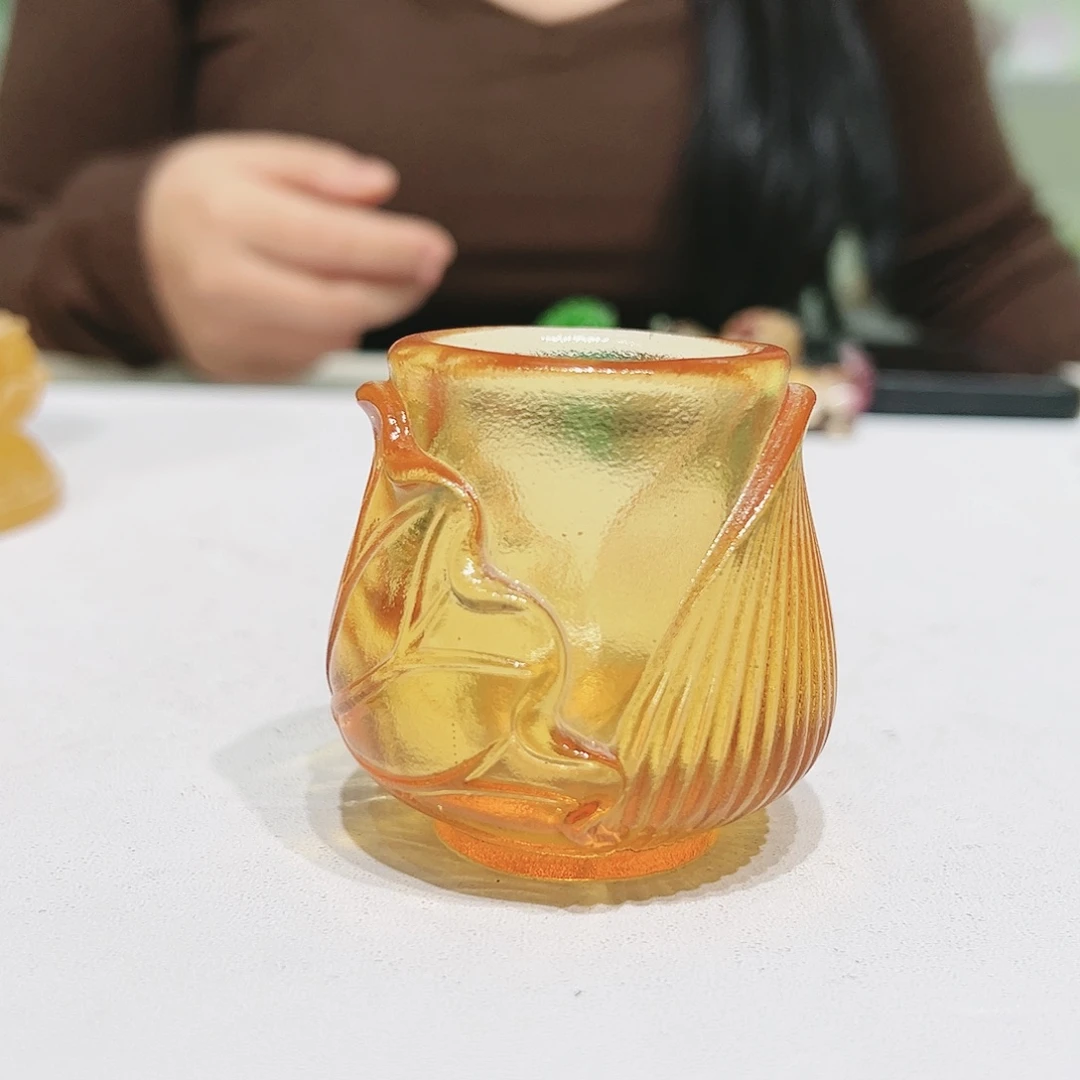 【闪购商品】手工艺品琉璃供水杯小号