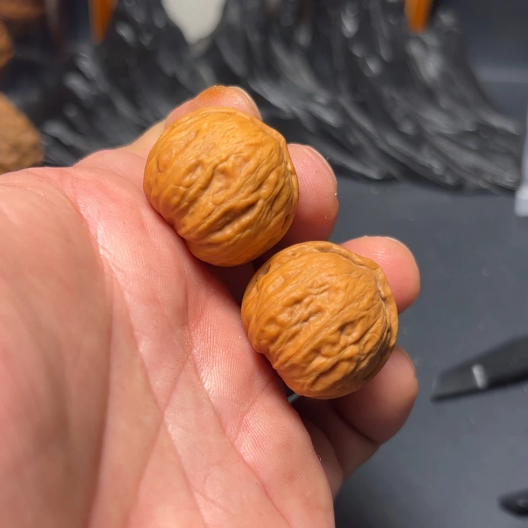 文玩核桃手串手捻尺寸边肚27高25