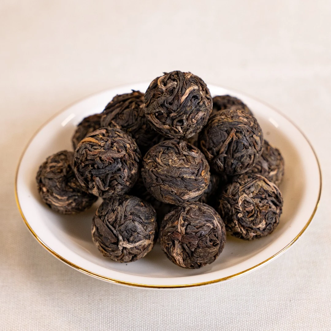 核六高杆龙珠普洱茶生茶1000克