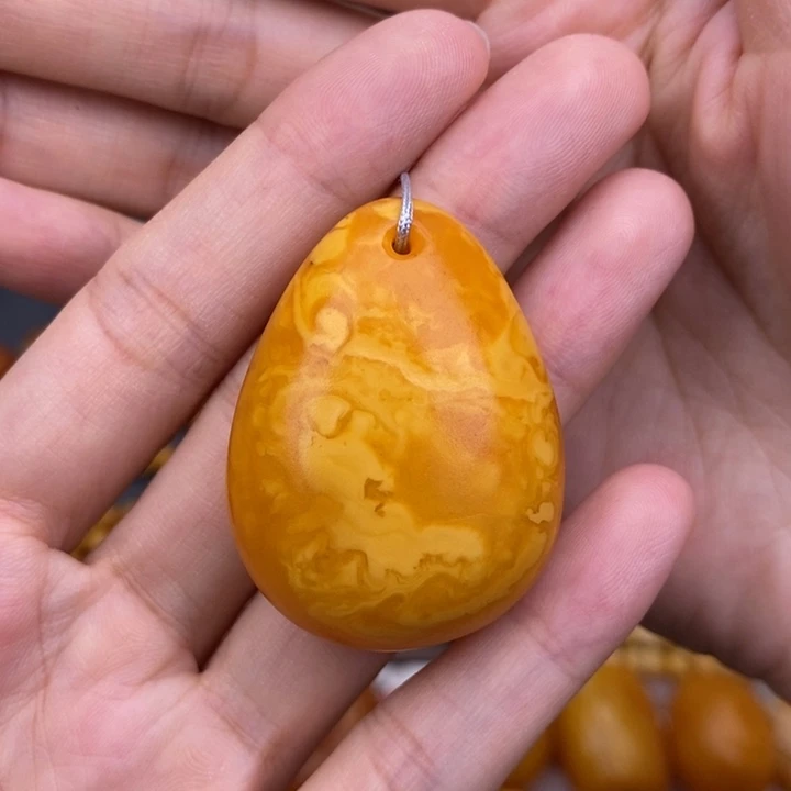 琥珀未镶嵌裸石蜜蜡M