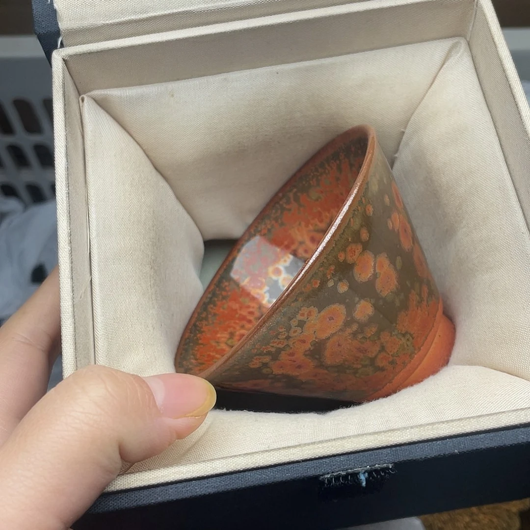 摆件火凤凰斗笠配礼盒