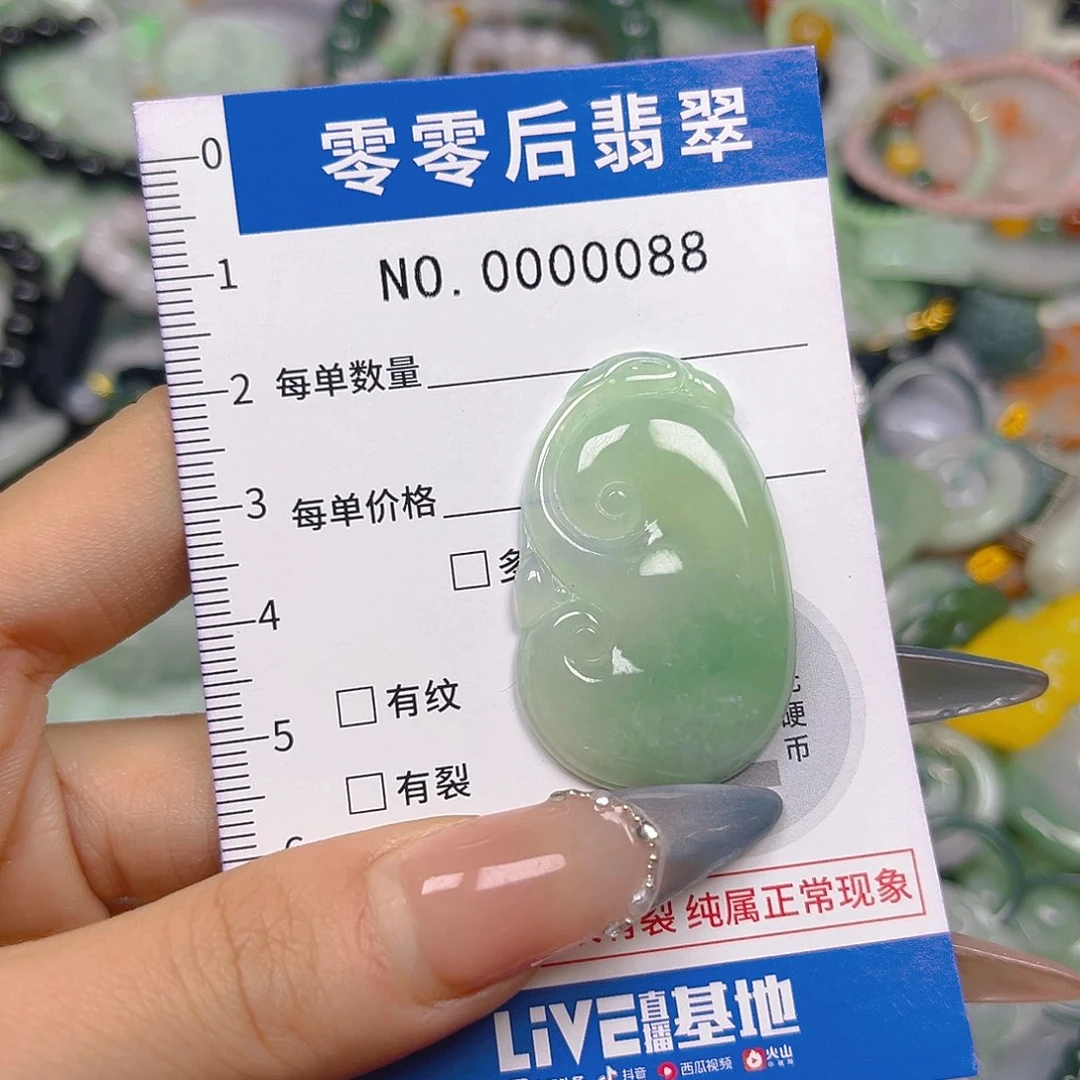 翡翠未镶嵌颈饰hhh
