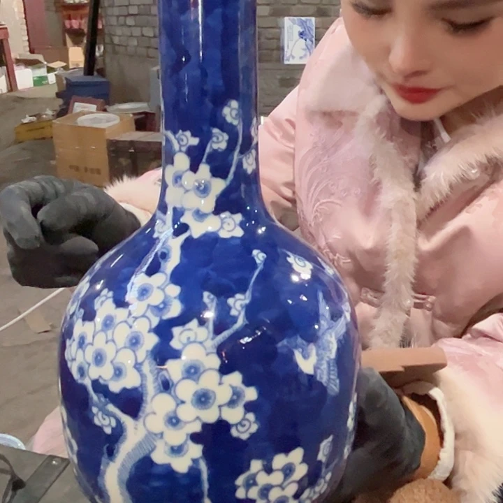 陶瓶景德镇高温瓷花瓶