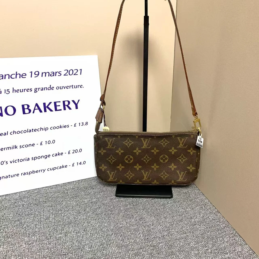 95新 LouisVuitton/路易威登 LV斜挎包/路易威登大麻将包单肩包