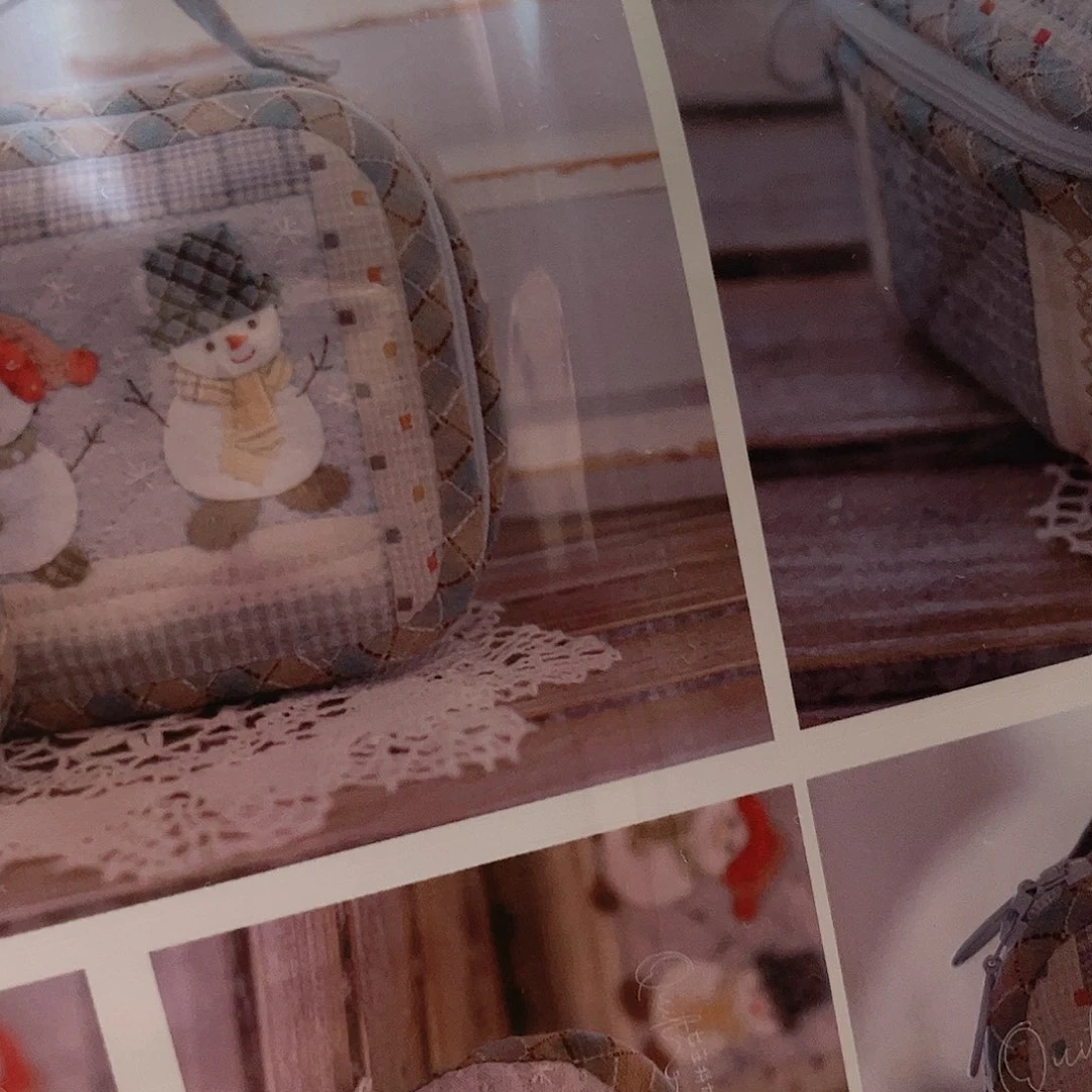 菲***菲棉雪人盒子套装材料包1