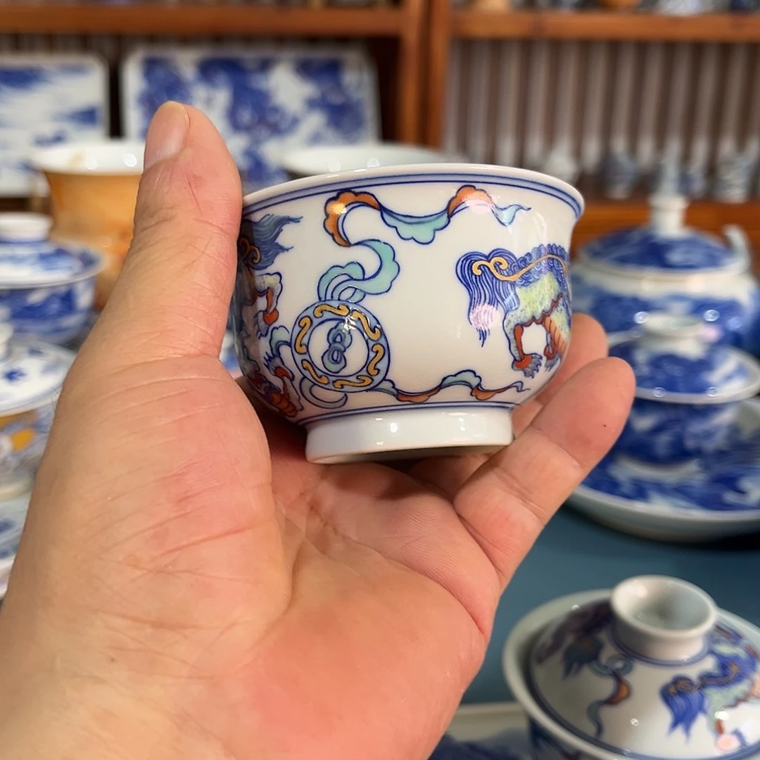 錡镇堂手工手绘杯