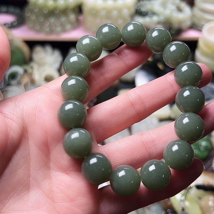 和田玉（糖玉）未镶嵌手链