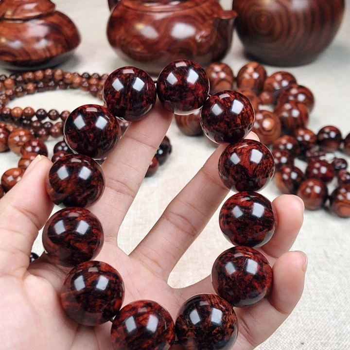 大***洗黄花梨/降香黄檀手串/手链