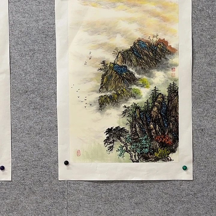 国画花鸟等多种鸟类和鸟类