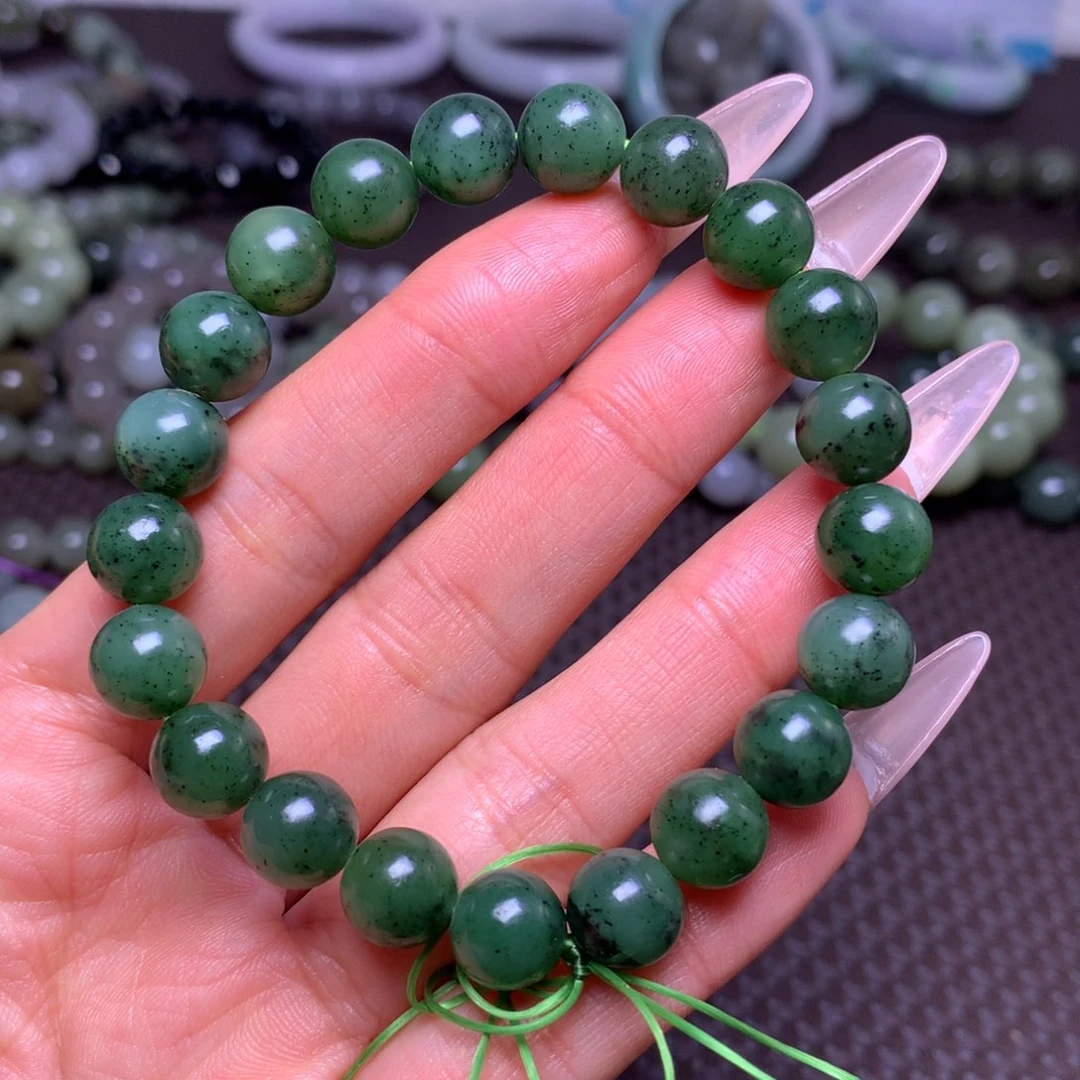 未镶嵌手串和田玉卡10