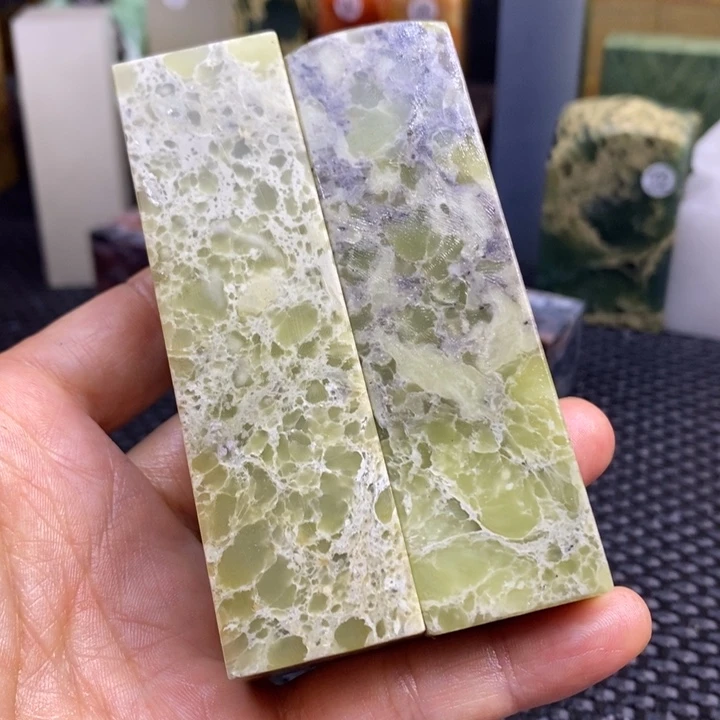 广东石得***樂青田石印章石