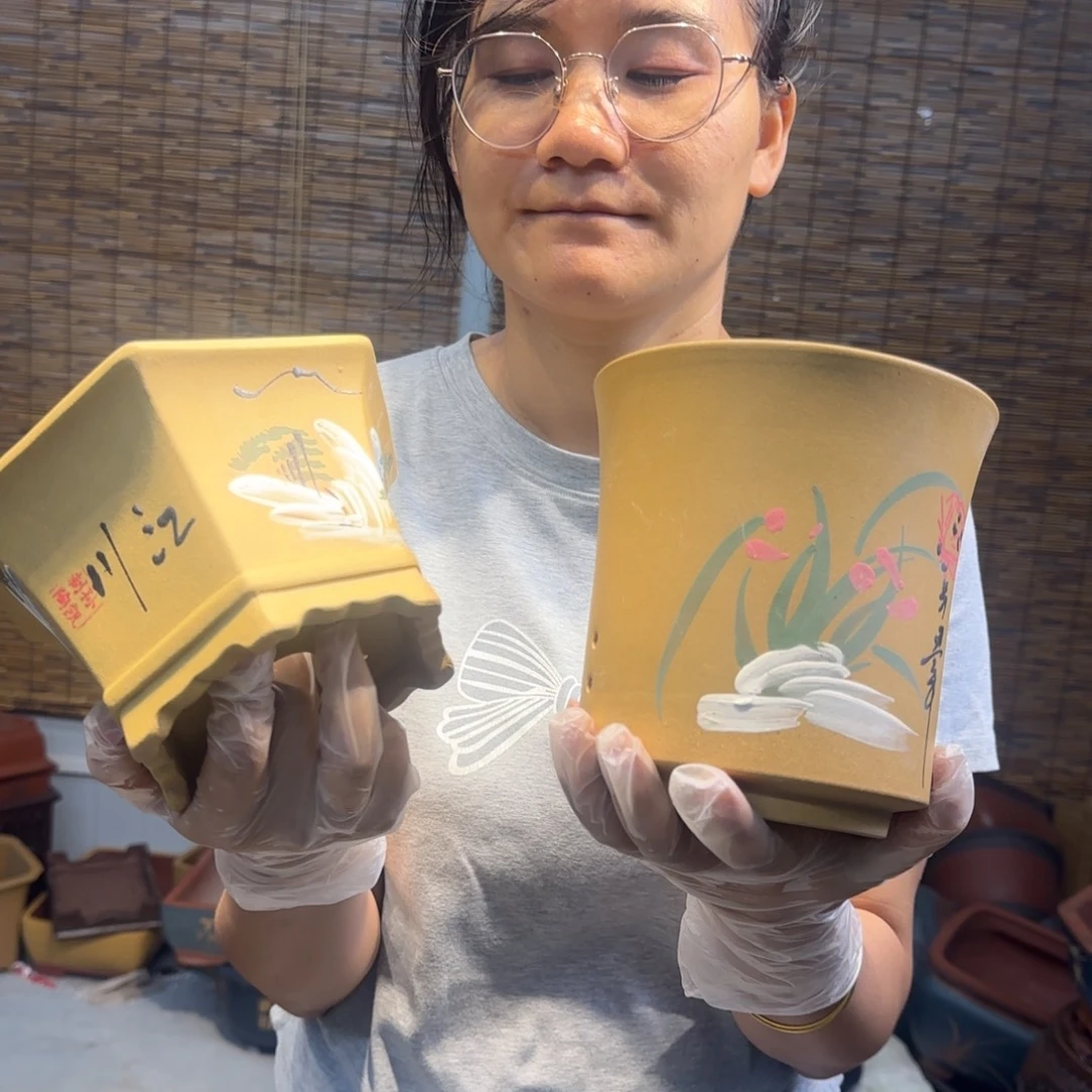 紫砂花盆紫砂口径