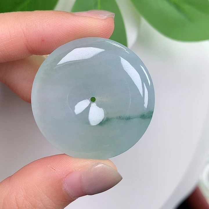 翡翠未镶嵌颈饰32.8/5.7mm