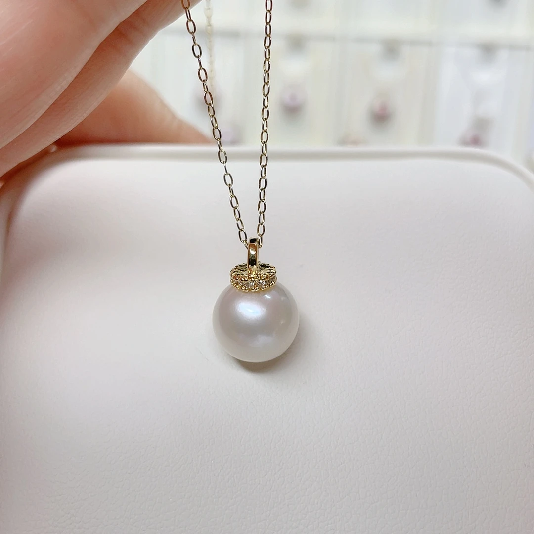 合金吊坠(赠链)淡水珍珠