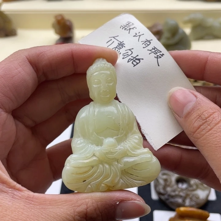 蛇纹石玉颈饰未镶嵌5