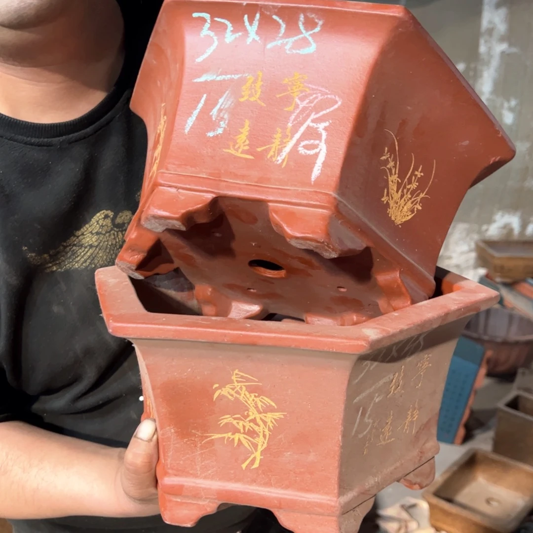 紫砂花盆紫砂花盆