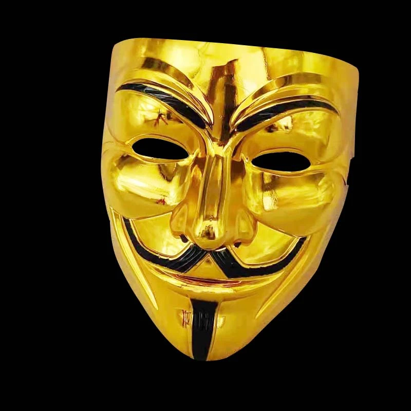 万圣节恐怖鬼脸怪客全脸男士黑客面具搞怪面罩面具面罩泽塔升华器