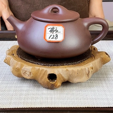 紫砂茶壶宜兴紫砂紫泥320c c