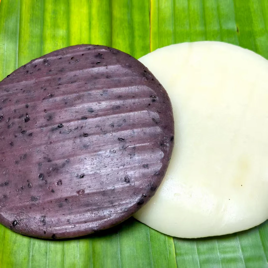 云南德宏傣味特产粑粑 白糯米粑粑 紫糯米粑粑 苏籽粑粑