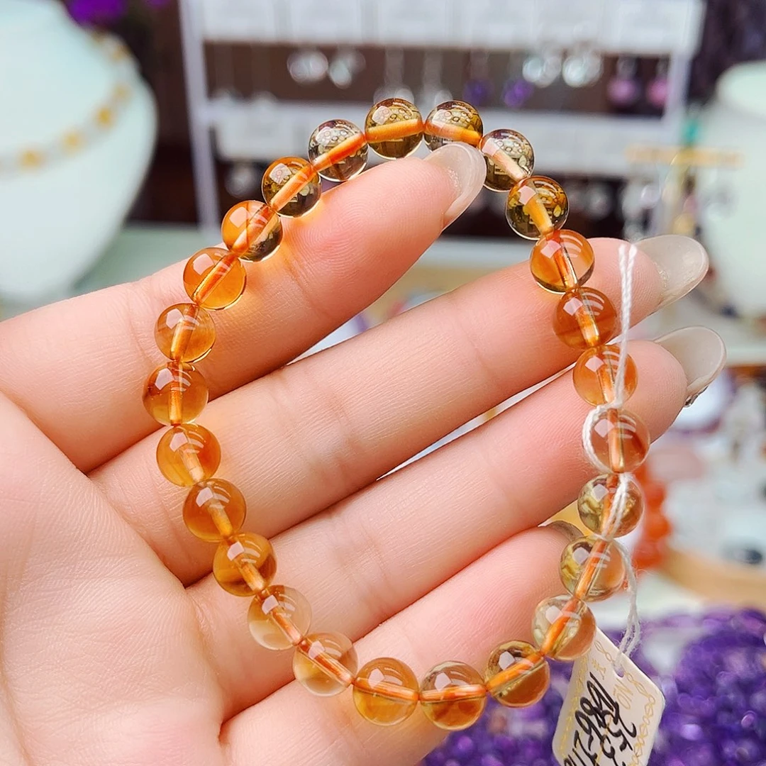 水晶手串未镶嵌天然