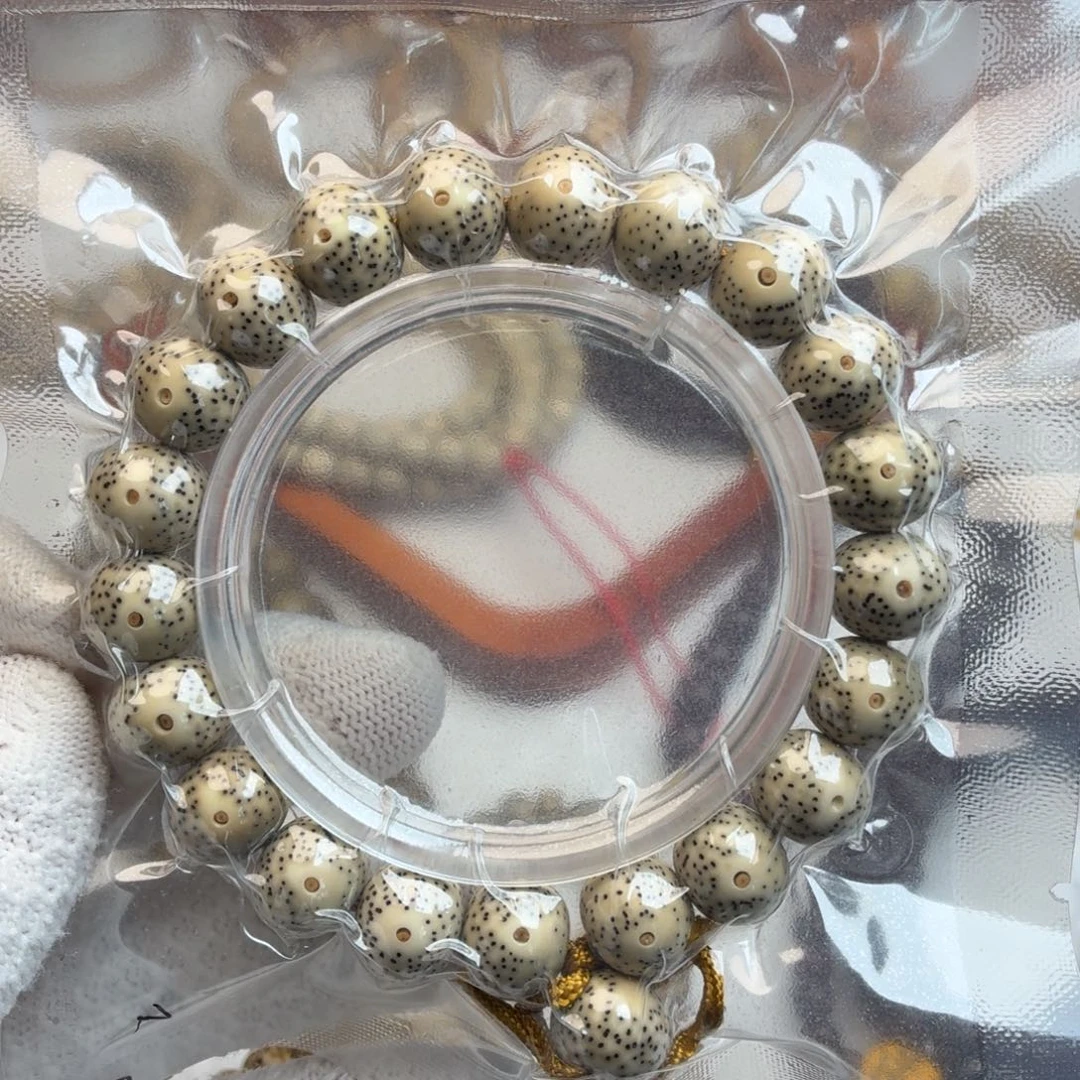 星月菩提手串原生态12.5正月老刀苹果