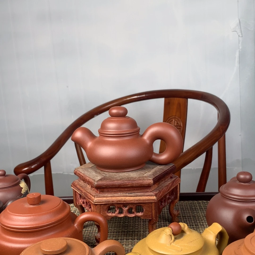 老***童茶壶紫砂宜兴紫砂壶茶壶原矿紫砂壶