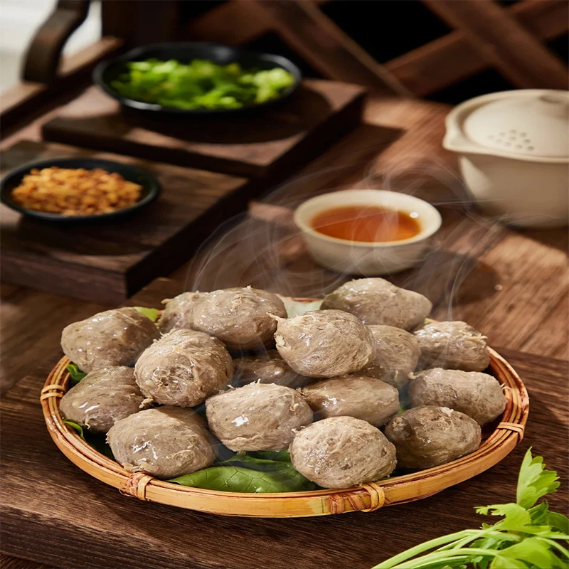 珠妈甄选-潮汕牛肉丸牛筋丸火锅丸料