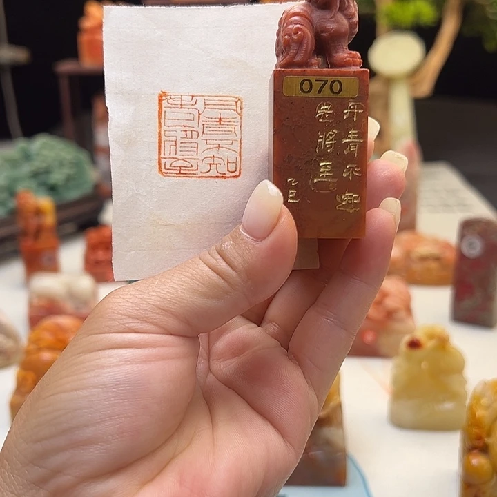 寿山石印石手工制作