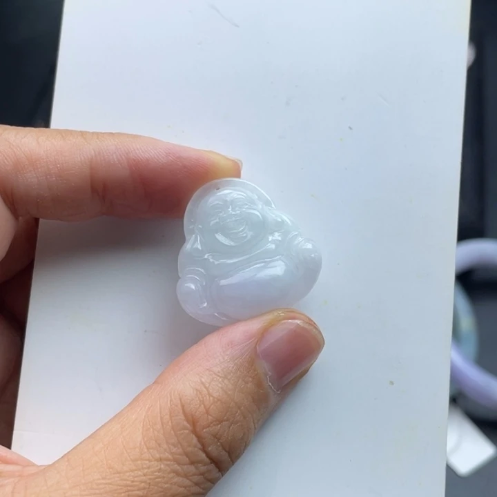 翡翠未镶嵌颈饰翡翠吊坠佛公