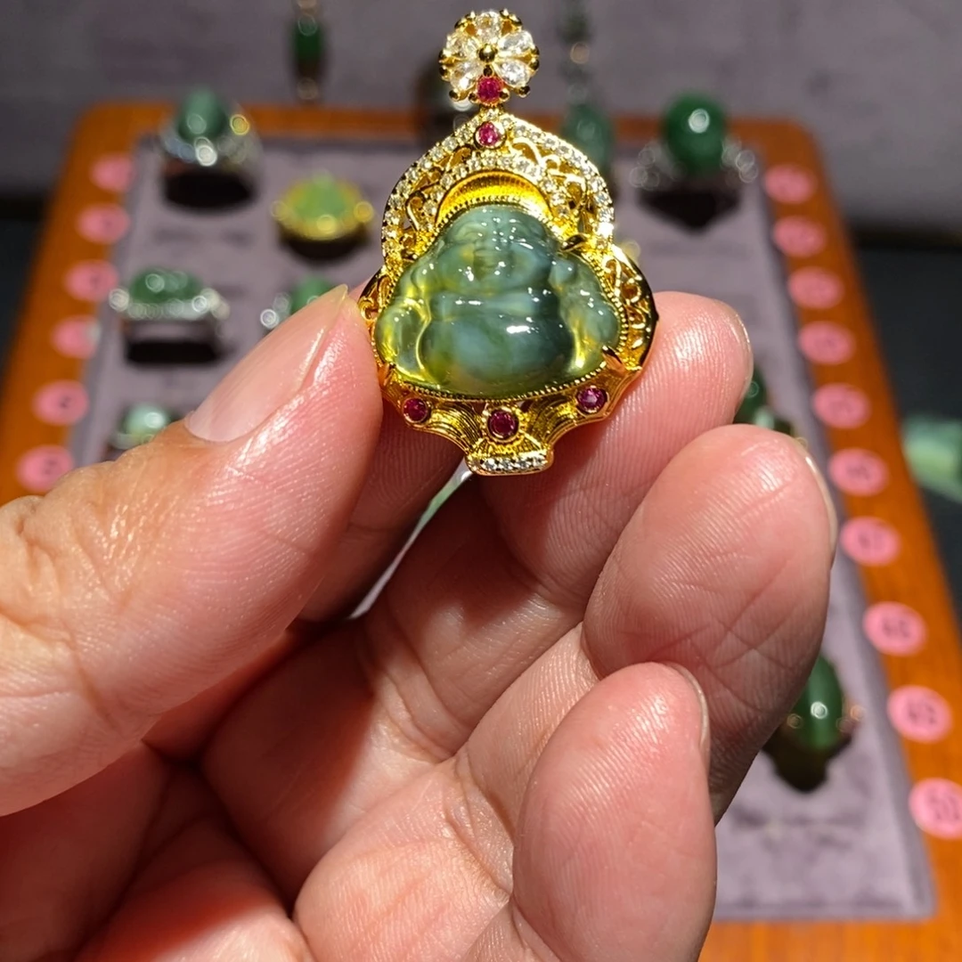 阿***丶和田玉（碧玉）未镶嵌颈饰