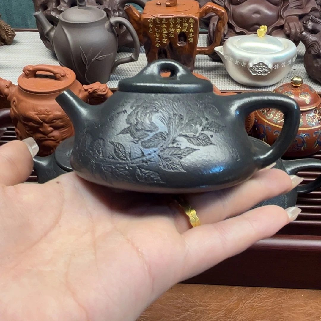 紫砂雕宠小器高品