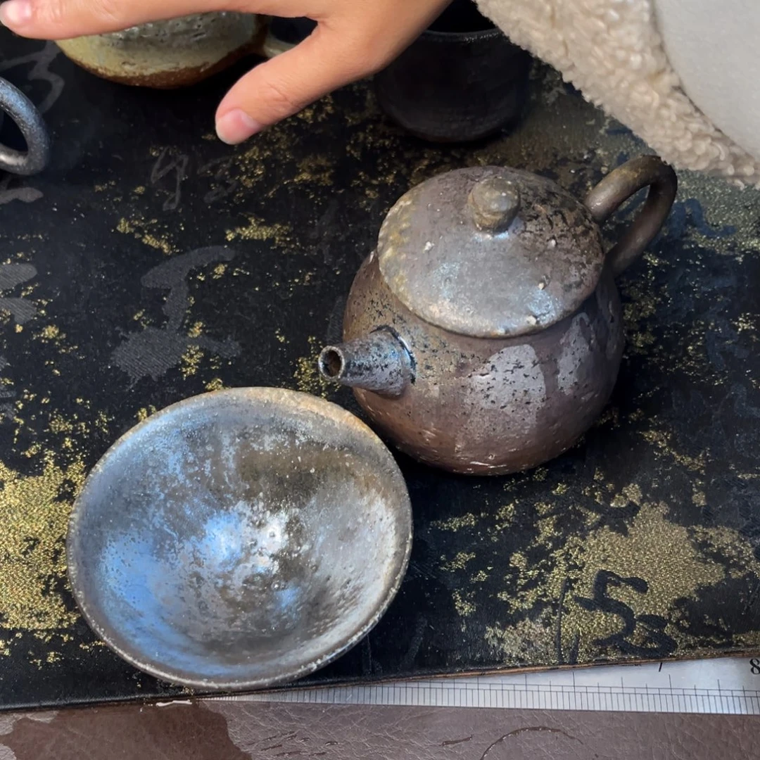 疯***仔柴烧茶器柴烧茶器