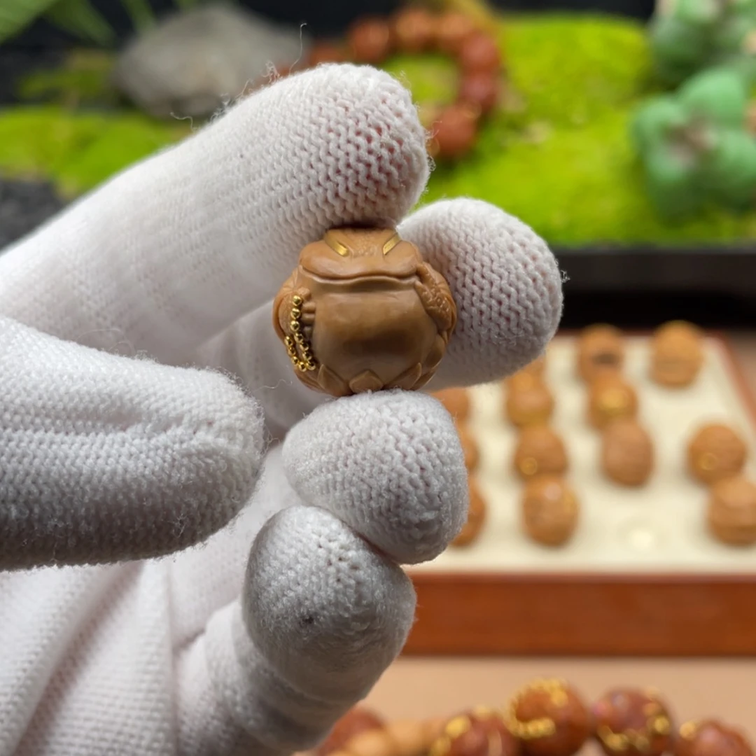 【闪购商品】猴头核桃把件慕**格佛缘