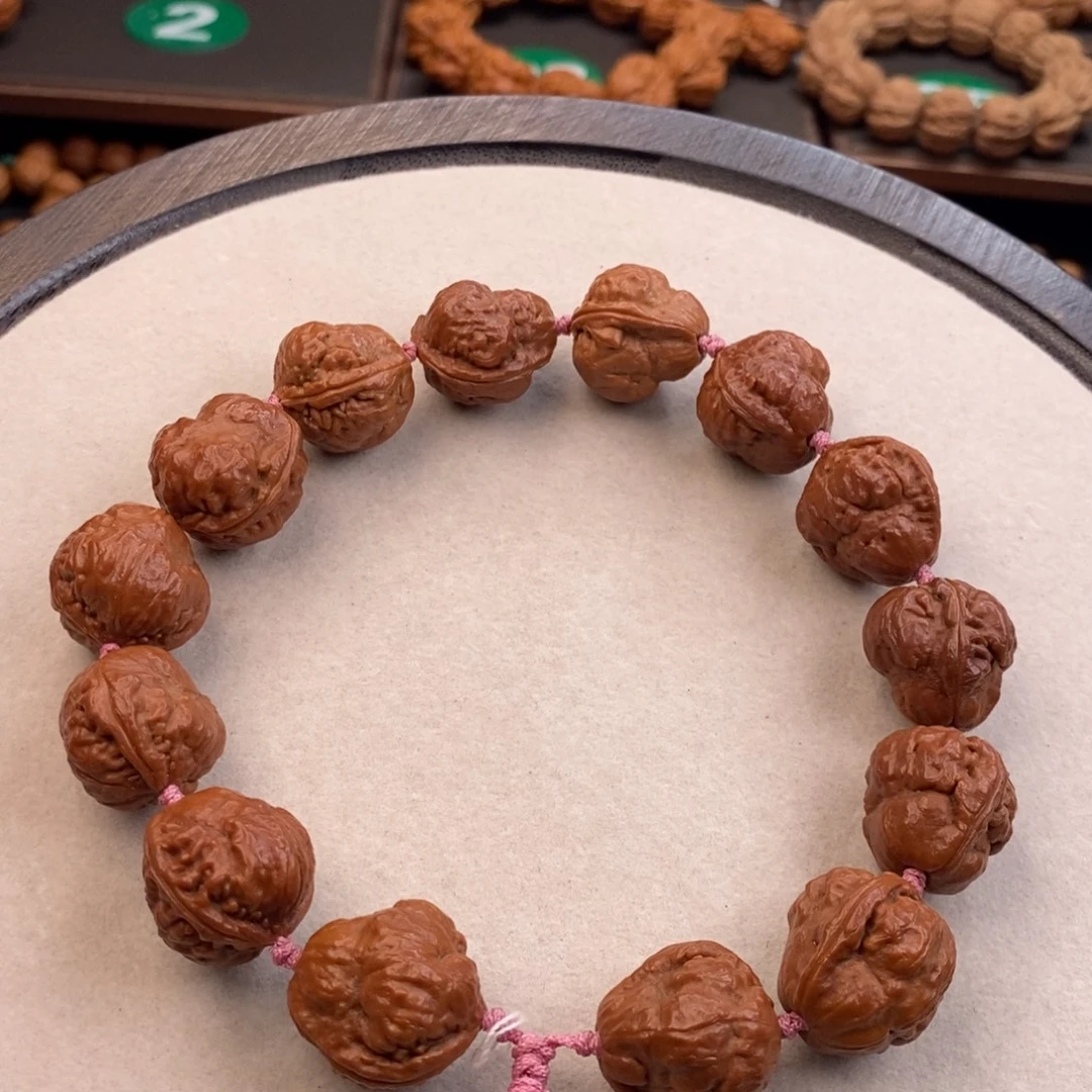 吊坠文玩核桃异型小鸟手串