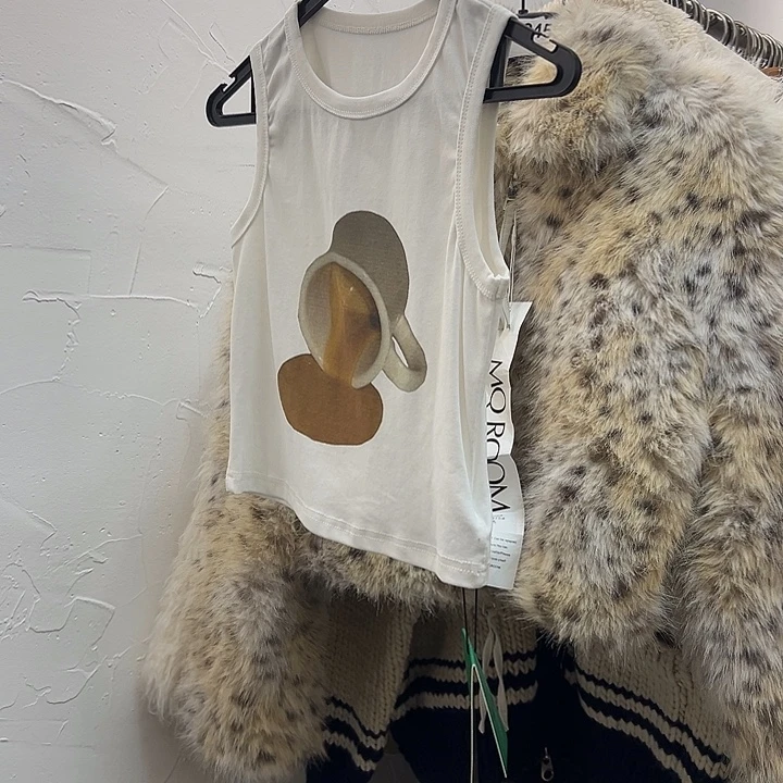 棉今天新款 小杯子背心