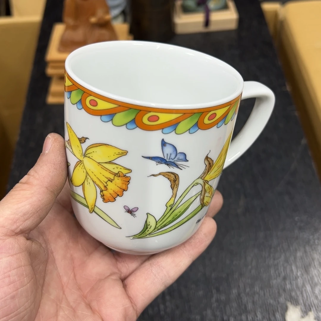 陶瓷日本中古工艺品摆件