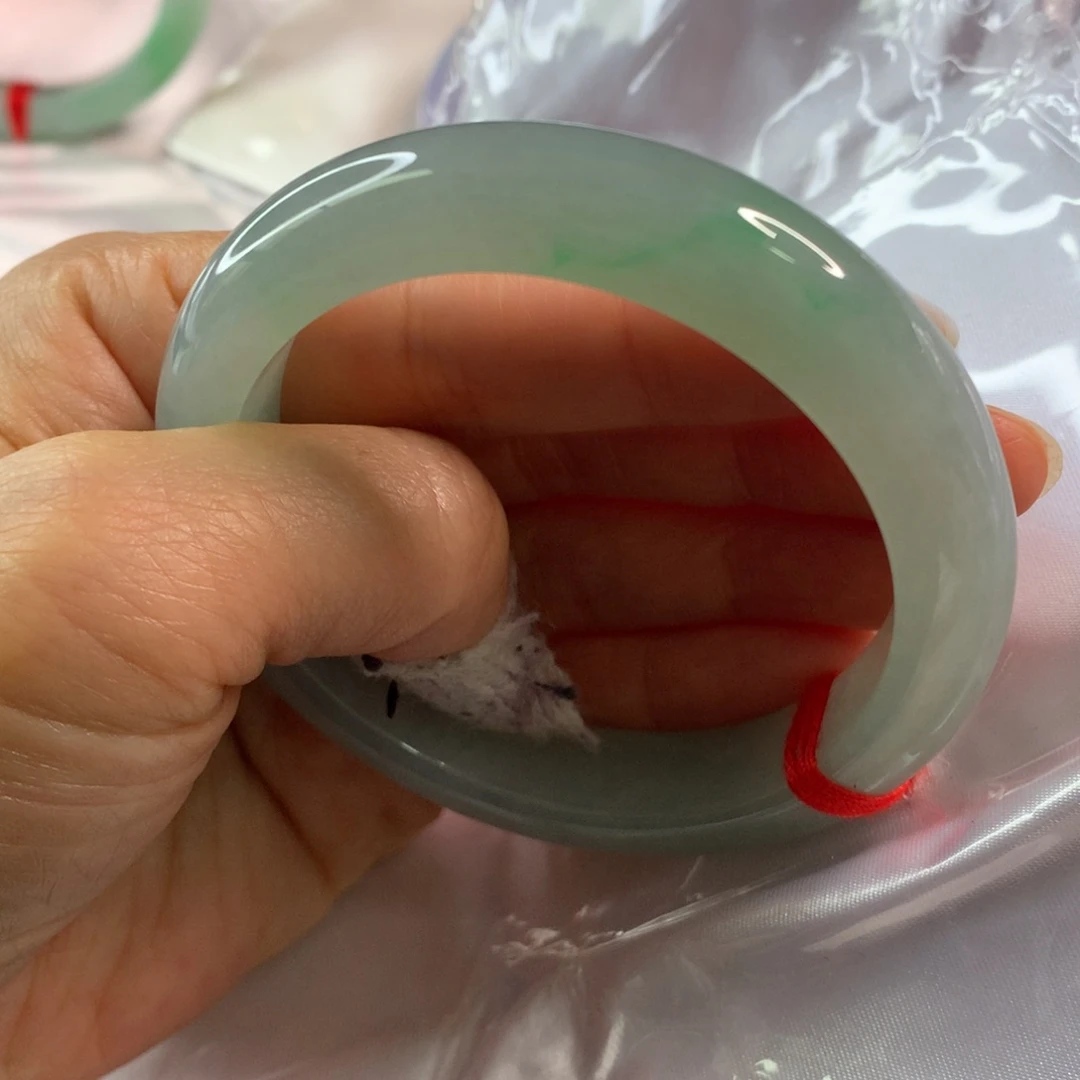 翡翠未镶嵌手镯翡翠手镯58