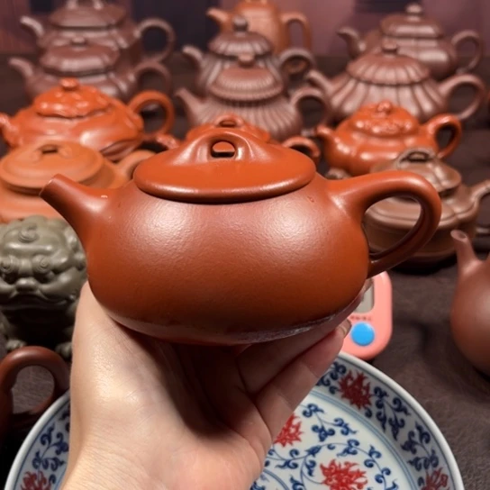 茶壶紫砂云*原矿朱泥260毫升