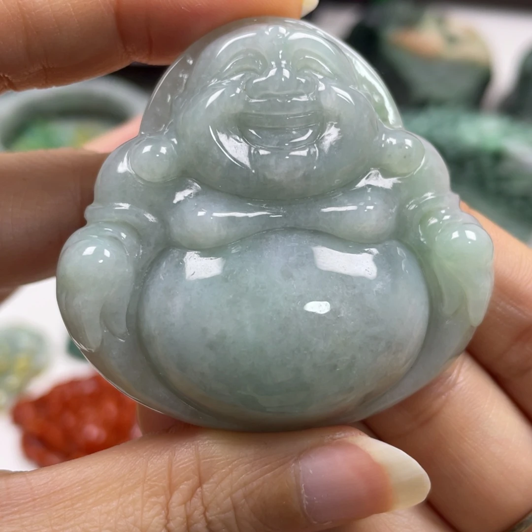 翡翠未镶嵌挂件牌子