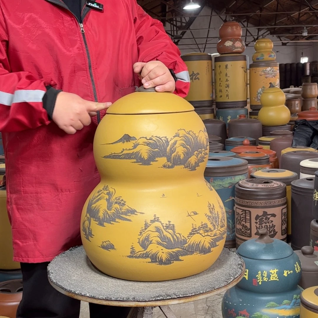 紫砂茶叶罐茶叶罐