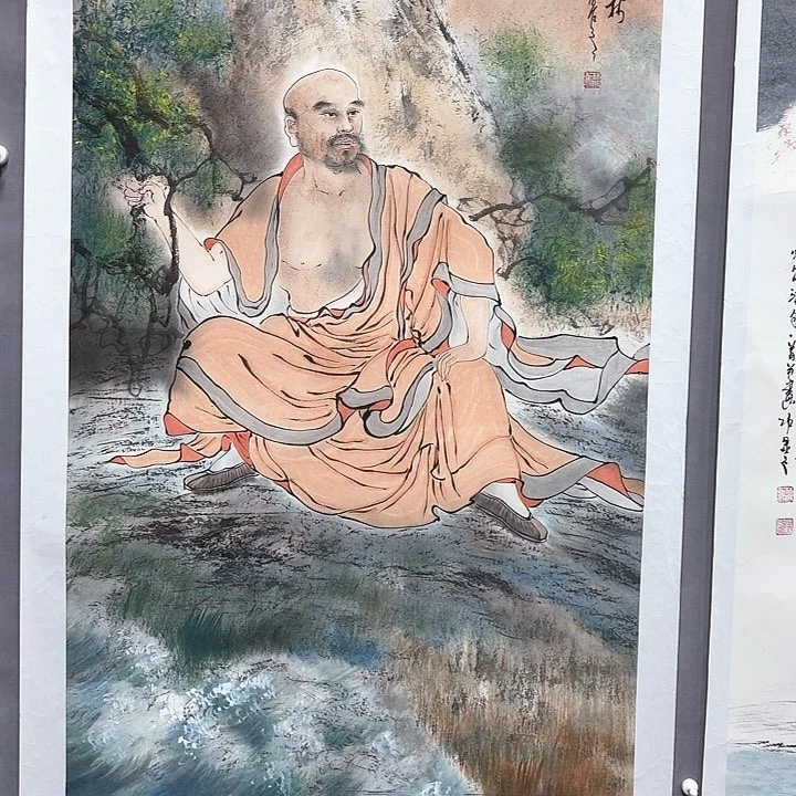 国画亲笔手绘放心去藏