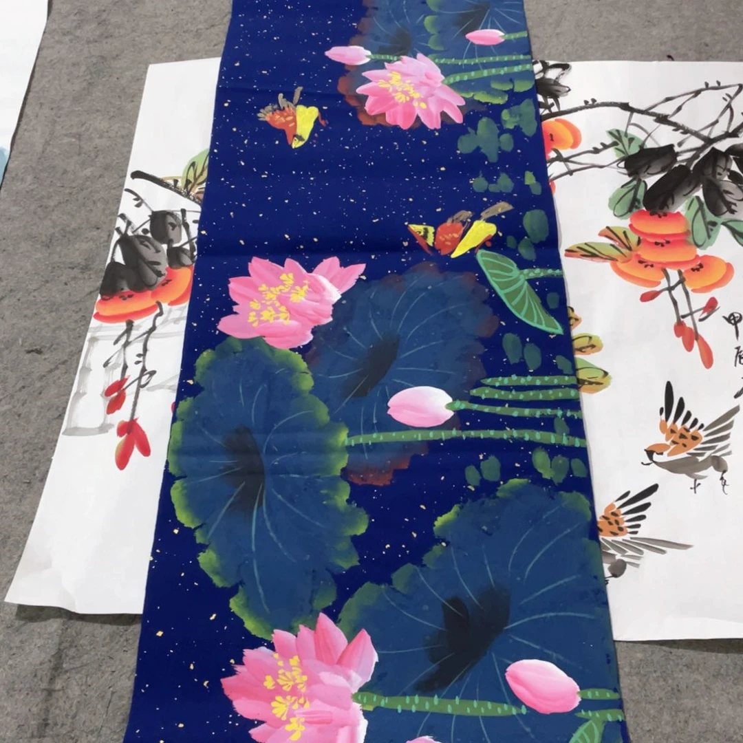 国画国画作品画心一张